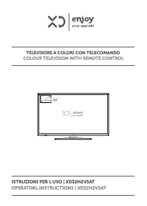 Manual XD XD32H2VSAT LED Television