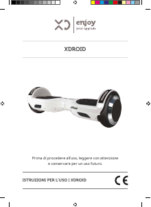 Manuale XD XDXFH58WHT Hoverboard