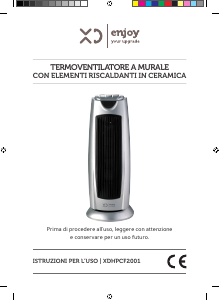 Manuale XD XDHPCF2001 Termoventilatore