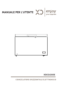 Manuale XD XDCO1300E Congelatore