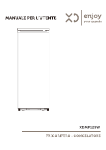 Manuale XD XDMP129W Congelatore