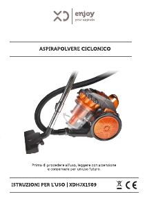 Manuale XD XDHJX1509 Aspirapolvere