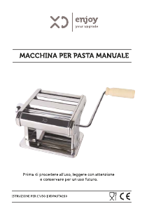Manuale XD XDPASTA150 Macchina per pasta