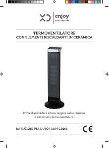 Manuale XD XDPTC2065 Termoventilatore