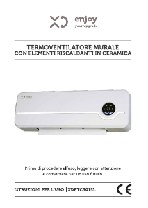 Manuale XD XDPTC3015L Termoventilatore