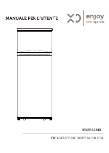 Manuale XD XD2P228IX Frigorifero-congelatore