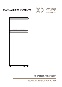 Manuale XD XD2P228W Frigorifero-congelatore