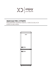 Manuale XD XDBCD138LHRED Frigorifero-congelatore