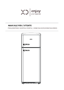 Manuale XD XDBCD213CR Frigorifero-congelatore