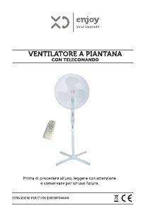Manuale XD XDSRFD40AR Ventilatore