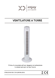 Manuale XD XDSRLG3201 Ventilatore