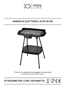 Manuale XD XDJA802T1S Barbecue