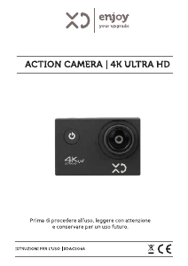 Manuale XD XDACSO64 Action camera