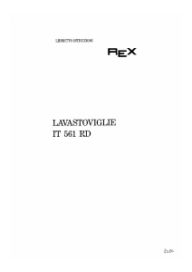 Manuale Rex IT561RD Lavastoviglie