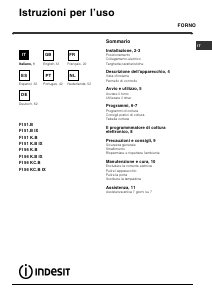 Manual de uso Indesit FI 51 K.B Horno