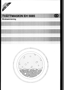 Bruksanvisning ElektroHelios EH5085 Tvättmaskin