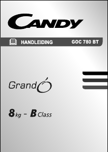 Mode d’emploi Candy GOC 780 BT-S Sèche-linge