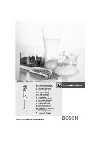 Bruksanvisning Bosch MSM67PE Stavmikser