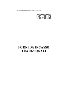 Manuale Castor CFS3W Forno