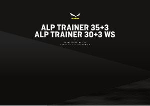 Manual Salewa Alp Trainer 35-3 Backpack