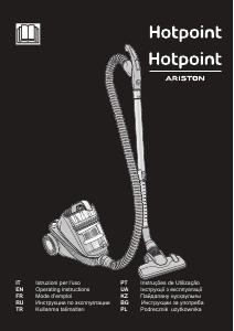 Руководство Hotpoint-Ariston SL M07 A4H B UK Пылесос