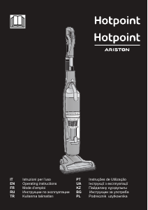 Instrukcja Hotpoint-Ariston HS MR 2A ZU B Odkurzacz