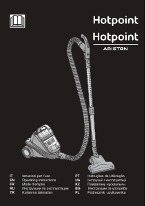 Manual Hotpoint-Ariston SL M07 A4H B Vacuum Cleaner