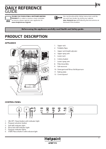 Manual Hotpoint-Ariston HSCIE 2B0 RU Dishwasher
