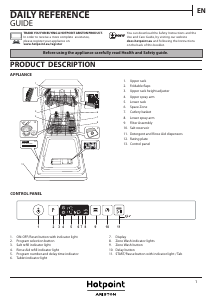 Handleiding Hotpoint-Ariston HSIC 3T127 Vaatwasser