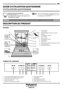 Mode d’emploi Hotpoint-Ariston HBC 2B+26 B Lave-vaisselle