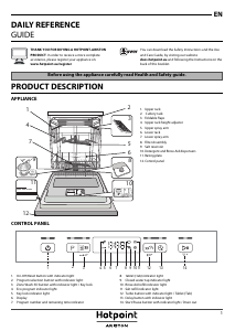 Handleiding Hotpoint-Ariston HFO 3C23 WF Vaatwasser