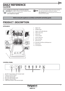 Handleiding Hotpoint-Ariston HSIE 2B19 Vaatwasser