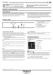 Bruksanvisning Hotpoint-Ariston BCB 4010 AA E O3 Kyl-frys
