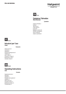 Manuale Hotpoint-Ariston PKL 642 D2/IX/HA Piano cottura