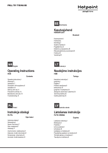 Rokasgrāmata Hotpoint-Ariston PKLL 751 T/IX/HA EE Plīts virsma