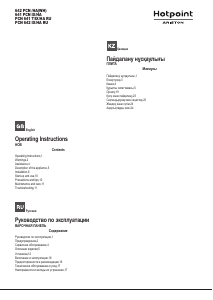 Handleiding Hotpoint-Ariston PCN 642 IX/HA RU Kookplaat