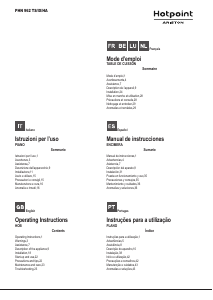 Manual Hotpoint-Ariston PHN 962 TS/IX/HA Placa