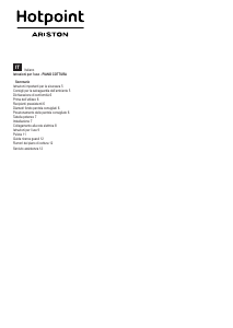 Manuale Hotpoint-Ariston KIA 641 B B (CF) Piano cottura