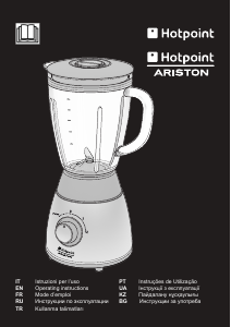 Посібник Hotpoint-Ariston TB 050 DXB0 Блендер