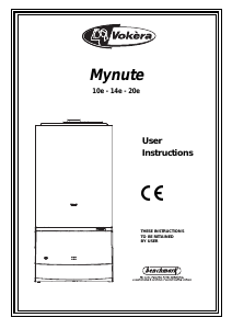 Manual Vokèra Mynute 20e Central Heating Boiler
