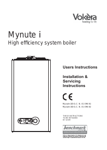 Manual Vokèra Mynute i20 Central Heating Boiler