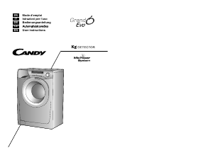 Mode d’emploi Candy EVO 1473 DW-S Lave-linge