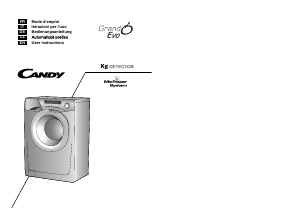Manual Candy EVO 1484 LW-S Washing Machine