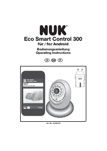 Mode d’emploi NUK Eco Smart Control 300 (Android) Ecoute-bébé