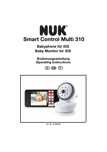 Handleiding NUK Smart Control Multi 310 (iOS) Babyfoon