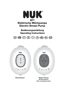 Manual NUK BP7 Nature Sense Breast Pump