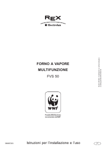 Manuale Electrolux-Rex FVS50N Forno