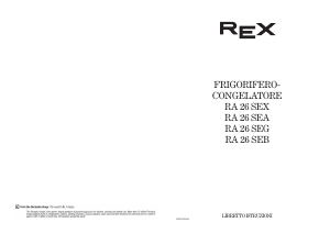 Manuale Rex RA26S Frigorifero-congelatore