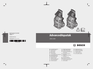 Manual Bosch AdvancedAquatak 150 Pressure Washer