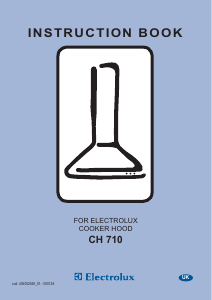 Handleiding Electrolux CH710X Afzuigkap